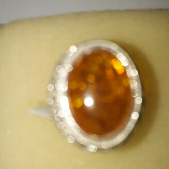 BALTIC AMBER ARTISAN CRAFTED RING - Picture 4 of 6